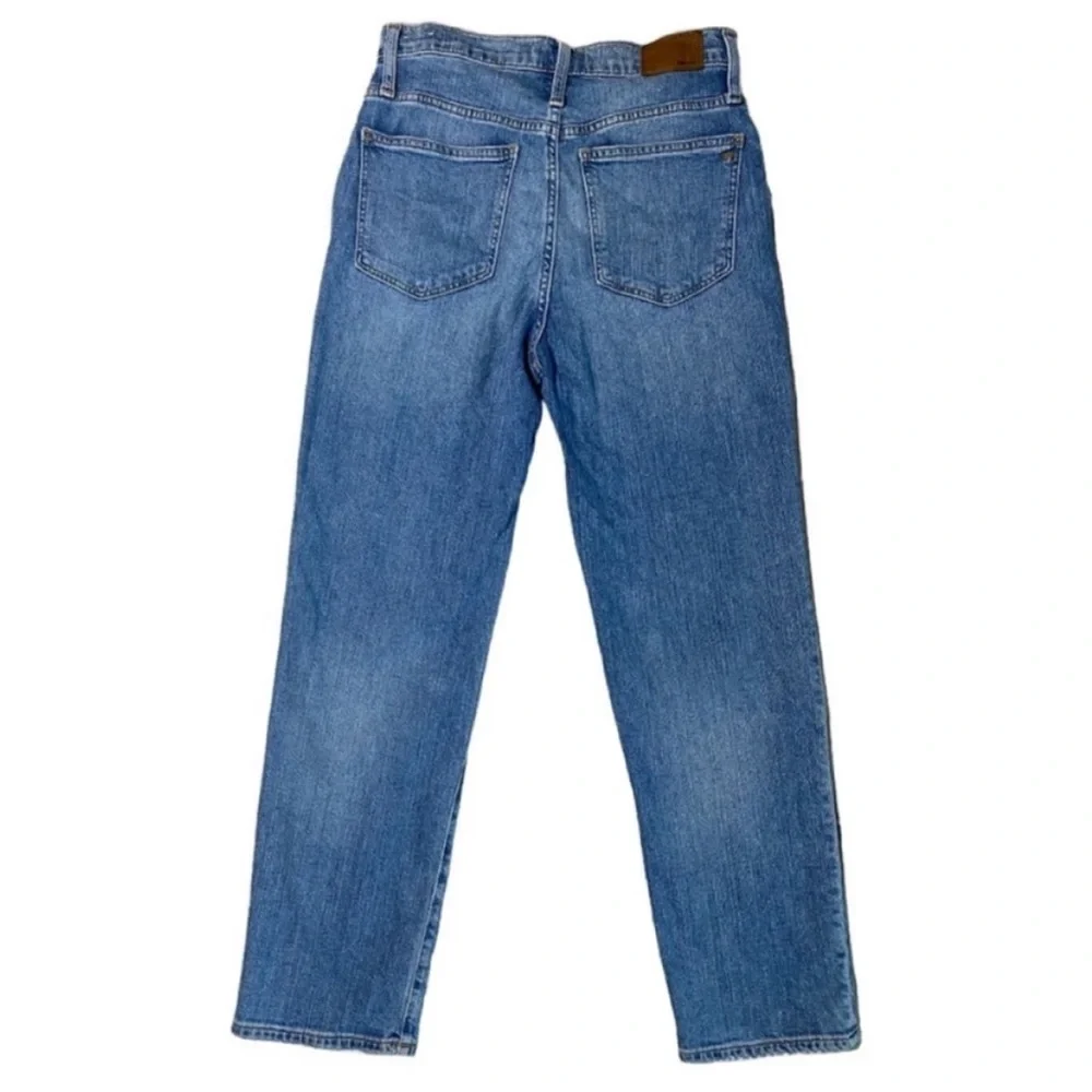 Madewell Classic Straight Distressed Light Wash Jeans Size 27